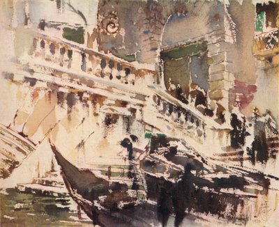 里亚托（Rialto），威尼斯，1920年，1923年 作者 威廉·沃尔科特