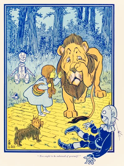 你应该为自己感到羞耻！？来自？绿野仙踪？作者：L。Frank Baum 作者 威廉·华莱士·丹斯洛