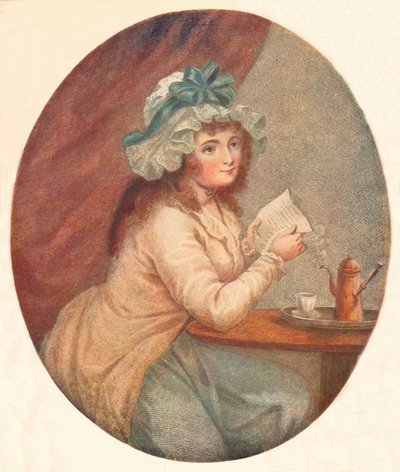 早晨，或晚上娱乐的想法，c1801 作者 威廉·沃德