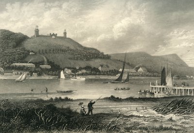 内韦尔辛克河的高地》，1872年。 作者 威廉·韦尔斯托德