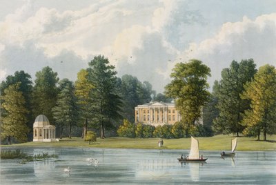 Hampton House，由Richard Gilson Reeve（1803-89）刻，于1828年出版 作者 威廉韦斯特尔