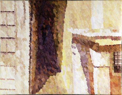 卡勒·威德曼（Calle Widmann），威尼斯，2013年（布面油画） 作者 威廉·威尔金斯