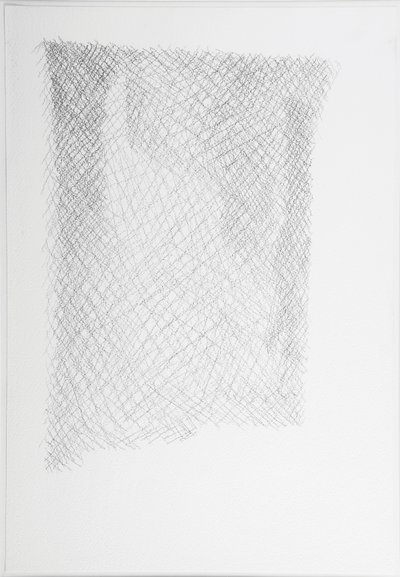 Sotoportego with Figure，威尼斯，2008年（纸上铅笔） 作者 威廉·威尔金斯