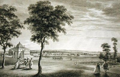 肯特郡的Foots-Cray Place是Bourchier Cleeve Esq.的所在地。(1715-60) (雕刻) 作者 威廉·伍利特