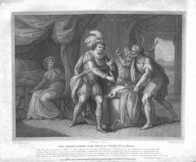 霍恩博览会的起源，于1803年在肯特郡的查尔顿举行 作者 威廉·温妮·赖兰德