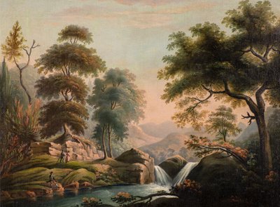 北威尔士 Llyn Dalyminy 附近 作者 威廉·杨