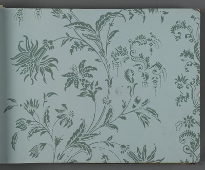 壁纸样本书，1917年前（印刷品）。 作者 威廉和莫里斯公司