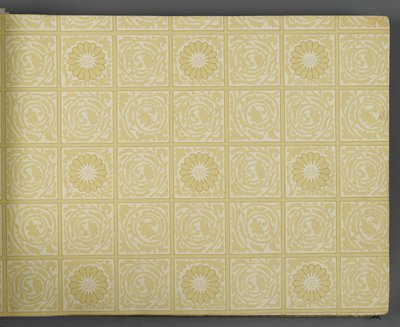 壁纸样本书，1917年前（印刷品）。 作者 威廉和莫里斯公司