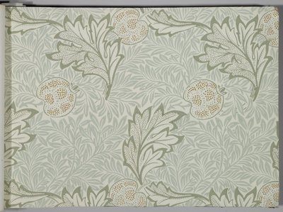 壁纸样本书，1917年前（印刷品）。 作者 威廉和莫里斯公司