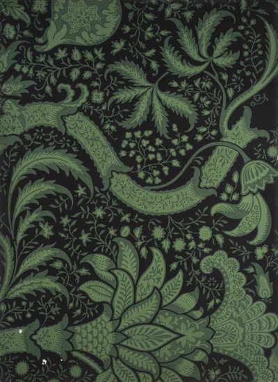 壁纸样本书，1917年前（印刷品）。 作者 威廉和莫里斯公司