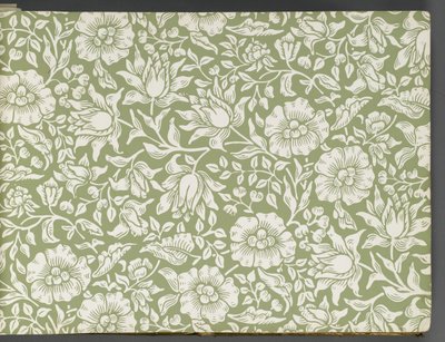 壁纸样本书，1917年前（印刷品）。 作者 威廉和莫里斯公司