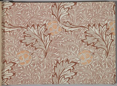 壁纸样本书，1917年前（印刷品）。 作者 威廉和莫里斯公司