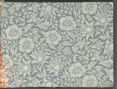 壁纸样本书，1917年前（印刷品）。 作者 威廉和莫里斯公司