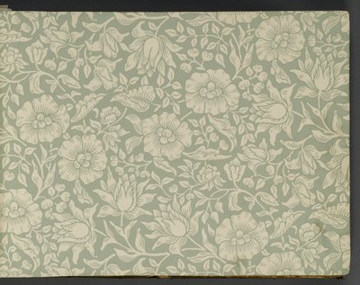 壁纸样本书，1917年前（印刷品）。 作者 威廉和莫里斯公司
