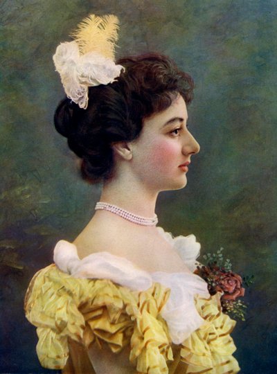 莫德·霍夫曼（Maud Hoffman），女演员，1899-1900年。 作者 威廉和丹尼尔唐尼