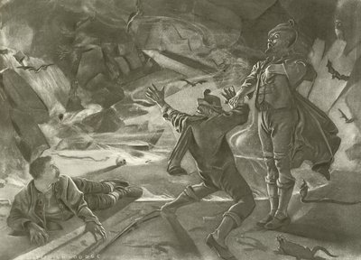 保护，第二幕最后一幕（凹版印刷） 作者 威廉·德·莱维奇·道奇