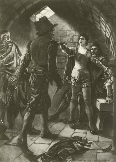 Fidelio，第二幕第三场（凹版印刷） 作者 威廉·德·莱维奇·道奇