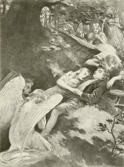 Hansel和Gretel，第二幕第二场（凹版印刷） 作者 威廉·德·莱维奇·道奇