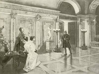 Mignon，Act III场景viii（凹版印刷） 作者 威廉·德·莱维奇·道奇