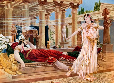 示巴女王，第四幕现场x 作者 威廉·德·莱维奇·道奇