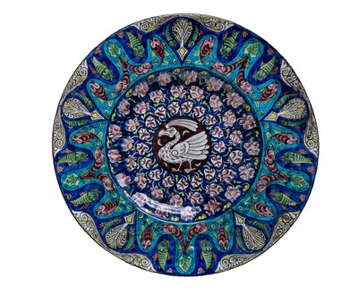 Bird and Fish Dish 作者 威廉·德·摩根