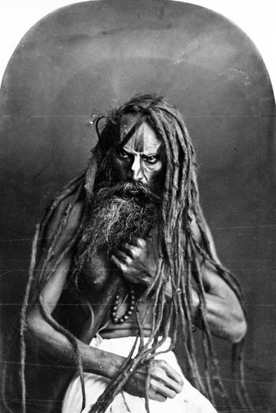 Byraghy，来自“印度的服饰和人民”，1860年 作者 威洛比华莱士胡珀
