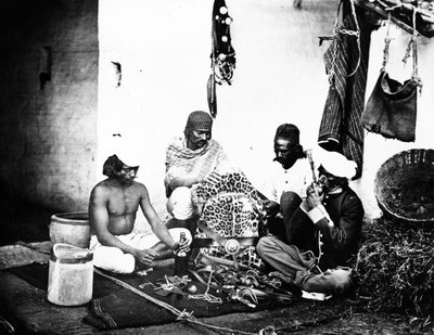 守门人，或&39;Ghorawallahs&39;，1860年代 作者 威洛比华莱士胡珀