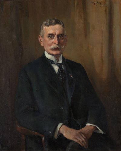 雅各布·克里斯蒂安·科宁斯伯格 (1867-1951)。 人民议会主席（1918-19） 作者 威利·施勒特