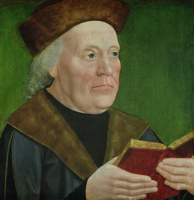 Hermann Langenbeck市长，1515年（橡木板油） 作者 威尔姆·德德克