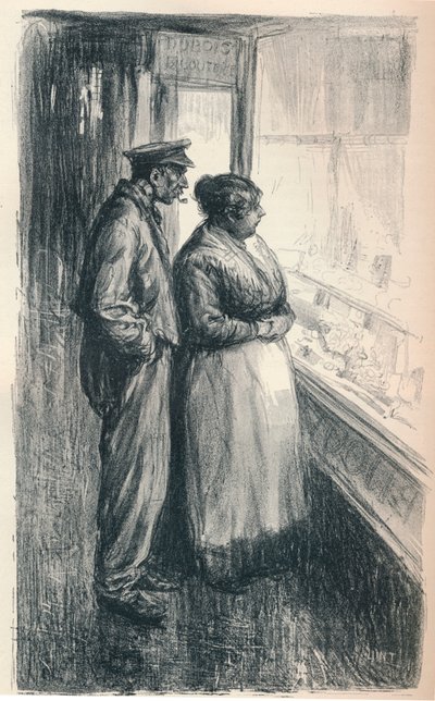 珠宝商之窗，1913年 作者 威尔莫特·伦特