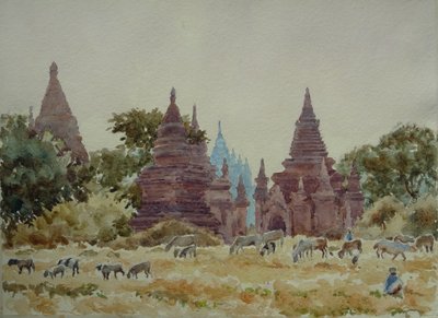 902 Thatbyinnyu，图表 作者 威尔逊·克莱夫（Wilson Clive）