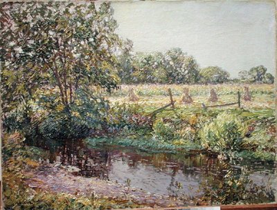 夏末（布面油画） 作者 威尔逊·亨利·欧文