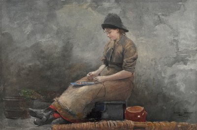 渔女上钩 作者 温斯洛·荷马