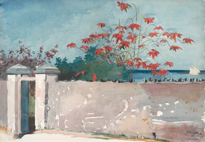 A墙，拿骚，1898年。 作者 温斯洛·荷马