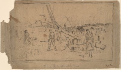 战斗线的推进，1864年。 作者 温斯洛·荷马
