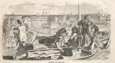 营地会议草图：登陆海角，1858年。 作者 温斯洛·荷马