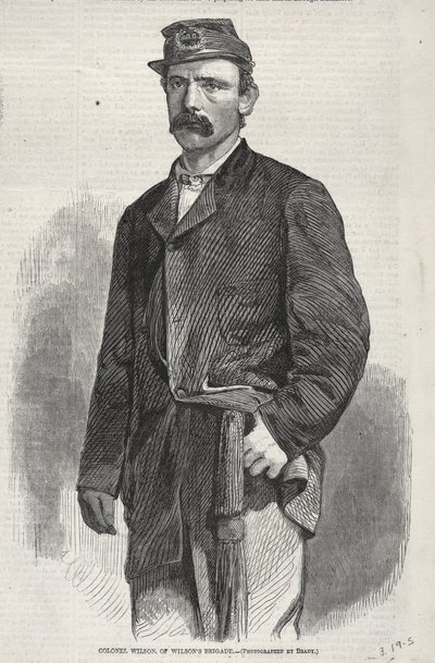 威尔逊旅的威尔逊上校，1861年。 作者 温斯洛·荷马