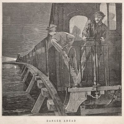 前方有危险，1870年。 作者 温斯洛·荷马
