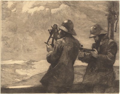 Eight Bells, 1887. 作者 温斯洛·荷马