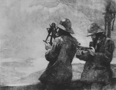 Eight Bells, 1887. 作者 温斯洛·荷马