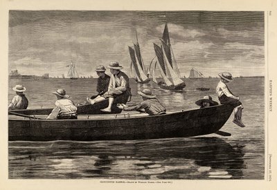 格洛斯特港，摘自《哈珀周刊》1873 年 9 月 27 日 作者 温斯洛·荷马