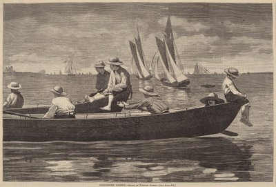格洛斯特港，1873年出版。 作者 温斯洛·荷马