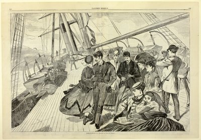 归途》，摘自《哈珀周刊 作者 Winslow Homer
