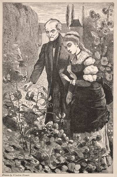 我称他们为我的孩子-对我自己，苏珊（Susan），1869年。 作者 温斯洛·荷马