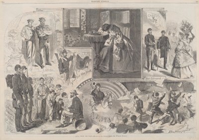 来自战争的消息》，1862年出版。 作者 温斯洛·荷马