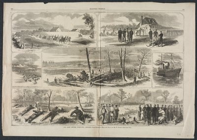 我军于1862年在弗吉尼亚约克镇前。 作者 温斯洛·荷马