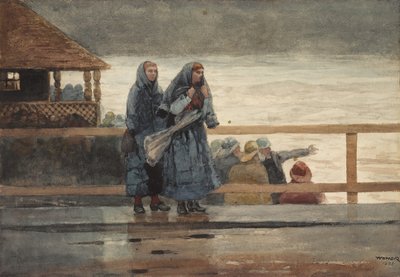 海的危险，1881年 作者 温斯洛·荷马