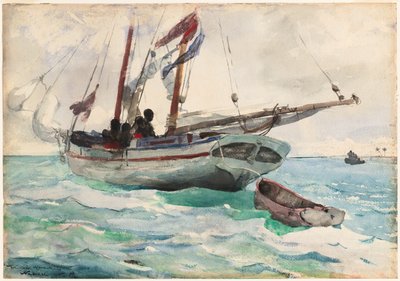 Schooner - 拿骚 作者 温斯洛·荷马