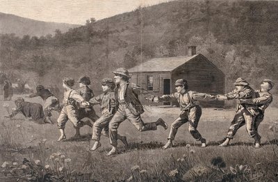 &39;Snap-the-Whip&39;，1873年9月20日 作者 温斯洛·荷马