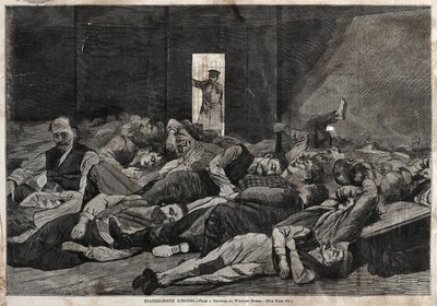 火车站的房客，1874年。 作者 温斯洛·荷马